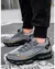 Sapatos de segurança de botão rotativo para homens, anti-quebra, antiperfuração, sapatos de trabalho, calçados esportivos, botas de proteção de segurança, nova moda - loja online