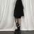 New Mid Bezerro Botas Mulheres Outono Inverno Moda Lace-up Senhoras Chelsea Zipper Botas Mujer Botas Esportes Plataforma Calcanhar Calçados Femininos