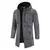 Jaqueta Masculina Oversized de Inverno com Capuz e Zíper na internet