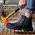 Sapatos impermeáveis de segurança para homens, Steel Head, Botas de couro, Calçado Masculino, Construção Indestrutível, Castanho na internet