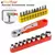 Ângulo direito Ratchet Chave De Fenda, Soquete Porca Set, Metric Screw Driver Bit, 1/4 Hexagon Handle, Drive Torx Slot, Ferramenta De Mão 90
