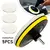 5 pçs 3/4/5 Polegada kit de polimento almofada de polimento de carro esponja de cera disco roda de lã auto pintura cuidados polidor almofadas carro gadget