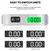 Balança Bagagem Digital com Display LCD, portátil Mala Pesando, Peso Ferramenta Escala, Hanging Balança Bagagem, Viagem, 110lbs - comprar online