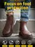Sapatos impermeáveis de segurança para homens, Steel Head, Botas de couro, Calçado Masculino, Construção Indestrutível, Castanho - loja online