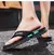 Alta qualidade moda masculina flip flops verão praia flip flops masculino casual respirável antiderrapante chinelos de praia verão ao ar livre - comprar online