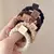 Cabelo coreano Scrunchies para mulheres e meninas, bandas elásticas de borracha, suportes rabo de cavalo, goma, acessórios para gravata, forte, 5 pares