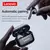 Lenovo-LP40 TWS Fones De Ouvido Sem Fio Bluetooth, Controle De Toque Baixo, Estéreo, Redução De Ruído, Espera Longa, Escolha Original, Bluetooth 5.0