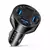 Carregador de carro de portas USB duplas, Carregamento Super Rápido com Display Digital, Adaptador de Carregamento Rápido para iPhone, Samsung, Xiaomi, 240W, 120W - RDSsilva