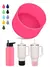 Capa de silicone para garrafa de água Stanley, Tumbler Quencher Adventure, Ice Flow Flip, 7,5 cm, 30 oz, 20 oz