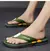 Alta qualidade moda masculina flip flops verão praia flip flops masculino casual respirável antiderrapante chinelos de praia verão ao ar livre