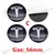 4 pçs 56mm tesla hub cap centro logotipo adesivo de alta qualidade para tesla modelo 3 y s x adesivo de carro personalizado acessórios do carro - loja online