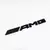 Emblema preto ABS AMG para Mercedes Benz, Emblema do tronco do carro, Acessórios para letras, Emblema 3D, W204, W205, W176, W177, W212, W213