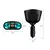 Vários dispositivos podem ser cobrados ao mesmo tempo com Display Digital Car Charg Dual-port Car Charger Adapter - loja online