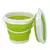 Portátil dobrável Bucket, Folding Water Bucket, lavagem de carro, pesca, doméstico, plástico, viagens, ao ar livre, Camping, 3L - loja online