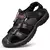 Sapatos masculinos casuais de couro genuíno, sandálias masculinas ao ar livre, sapatos romanos de praia, plus size 38-48, verão - comprar online