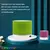 Novo mini portátil carro áudio a9 deslumbrante crack led sem fio bluetooth subwoofer alto-falante cartão tf - comprar online