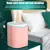 Imagem do Umidificador de ar USB com porta dupla spray, aromaterapia com óleo essencial, Cool Mist Maker, Fogger Purify para casa e escritório, 2000ml