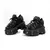 Sapatos de plataforma com cadarço estilo punk para mulheres, botas de tornozelo, tênis rock, decoração de metal, altura 6cm, novo - comprar online
