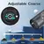 Imagem do 2pcs Sal Elétrico E Pimenta Grinder Com Coarseness Ajustável recarregáveis Moinho Bateria Alimentado Gadget Cozinha automática