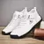 Bota de couro respirável artesanal masculina, tênis design ao ar livre, sapatos casuais, novo, 2024 - RDSsilva