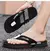 Imagem do Alta qualidade moda masculina flip flops verão praia flip flops masculino casual respirável antiderrapante chinelos de praia verão ao ar livre