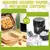 Papel quadrado descartável Air Fryer, Papel de cozimento redondo, Prato de churrasco, Tapete antiaderente, Ferramenta absorvente de óleo de cozinha, 50 pcs, 100pcs na internet