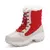 Imagem do Botas de neve de plataforma antiderrapante para mulheres, Ankle Boots de pele quente, Cunhas impermeáveis, Botas altas para coxa, Sapatos de inverno