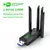 Adaptador USB Dual Band, 1200Mbps, 2.4G, 5Ghz, Dongle WiFi, 4 Antenas, 802.11AC, USB 3.0, Receptor de Cartão Sem Fio de Alta Velocidade, PC, Laptop na internet
