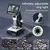 Microscópio digital lcd 1000x 4.3 ", microscópio de moeda 1080p, 8 luzes led, lupa usb, reparo de solda, microscópio de vídeo para moeda - RDSsilva