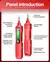Aneng vd807 indução de uma palavra portátil 50/60hz testador de caneta elétrica inteligente sensor ncv ac 12-300v ferramentas detectoras de fio sem contato