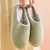 Chinelos de pelúcia de fundo macio grosso para homens e mulheres, chinelos domésticos antiderrapantes, chinelos térmicos, interior, inverno - loja online