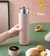 500ml display de temperatura copo térmico de aço inoxidável dividido garrafa térmica ao ar livre copo isolado a vácuo presente do dia dos pais na internet