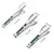 Pinças antiderrapantes de aço inoxidável, acessórios de cozinha para carne, salada, pão, churrasqueira, churrasqueira, buffet, ferramentas, 1pc - RDSsilva