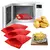 Reutilizáveis microondas batata saco, Red Baked Pouch, Express, batatas perfeitas, 4 minutos