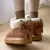 Bonito quente tornozelo botas de inverno feminino arco calor arco de pelúcia sapatos de algodão 2024 novo à prova dwaterproof água para baixo pano curto barril botas de neve - RDSsilva