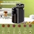 Wancle moedor de café elétrico ajustável moinho de rebarba cônico moagem de grãos de café com 28 configuração de moagem precisa 220v/120v - comprar online