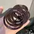 Imagem do Cabelo coreano Scrunchies para mulheres e meninas, bandas elásticas de borracha, suportes rabo de cavalo, goma, acessórios para gravata, forte, 5 pares