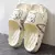 Urso de desenho animado para homens e mulheres, chinelos macios antiderrapantes, sandálias de conforto feminino, chinelos de casal, moda, verão - loja online