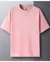 Imagem do Camiseta Masculina de Alta Qualidade - 100% Algodão Puro, Manga Curta, Gola Redonda, Estilo Elegante, Respiráel para o Verão