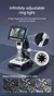 Imagem do Microscópio digital lcd 1000x 4.3 ", microscópio de moeda 1080p, 8 luzes led, lupa usb, reparo de solda, microscópio de vídeo para moeda