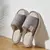 Chinelos de linho para homens e mulheres, sapatos confortáveis, dedos abertos e respiráveis, primavera e outono - loja online