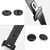 Cinto de segurança do carro Stopper Buckle, Auto Cinto de Segurança, Espaçamento Limite, Stop, Plástico, Anti-Slip Button, Retainer Rivet, Stud Clips, 10 pcs