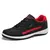 Sapatos masculinos de couro pu tênis tendência casual respirável lazer masculino tênis antiderrapante calçados vulcanizados tenis masculino - loja online