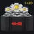 5 Lanterna LED recarregável com construído em 18650 Bateria Forte Luz Camping Aventura Pesca Cabeça Luz Farol - loja online