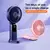 Ventilador portátil F01, ventilador a pilhas, 5 velocidades pessoais com base, display digital, 180 ° Cílios ajustáveis - loja online