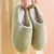 Chinelos de pelúcia de fundo macio grosso para homens e mulheres, chinelos domésticos antiderrapantes, chinelos térmicos, interior, inverno - RDSsilva
