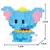 Cinnamoroll Cartoon Character Building Block para crianças, modelo montado, bonecas brinquedo, presente na internet