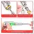 Alta Cor Brilhante Teste Caneta Eletricista, Duplo Sensor de Luz, Bip Alarme, Quebrado Zero, Fire Wire Detection - RDSsilva
