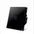Touch Switch EU LED Crystal Glass Panel Wall Lamp Light Switch 1/2/3 Gang AC100-240V LED Sensor Switches Interruttore - comprar online