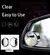 Round Frame Convex Blind Spot Mirror, espelho retrovisor claro ajustável, grande angular, condução de segurança, acessórios do carro, 360 graus, 2pcs - loja online